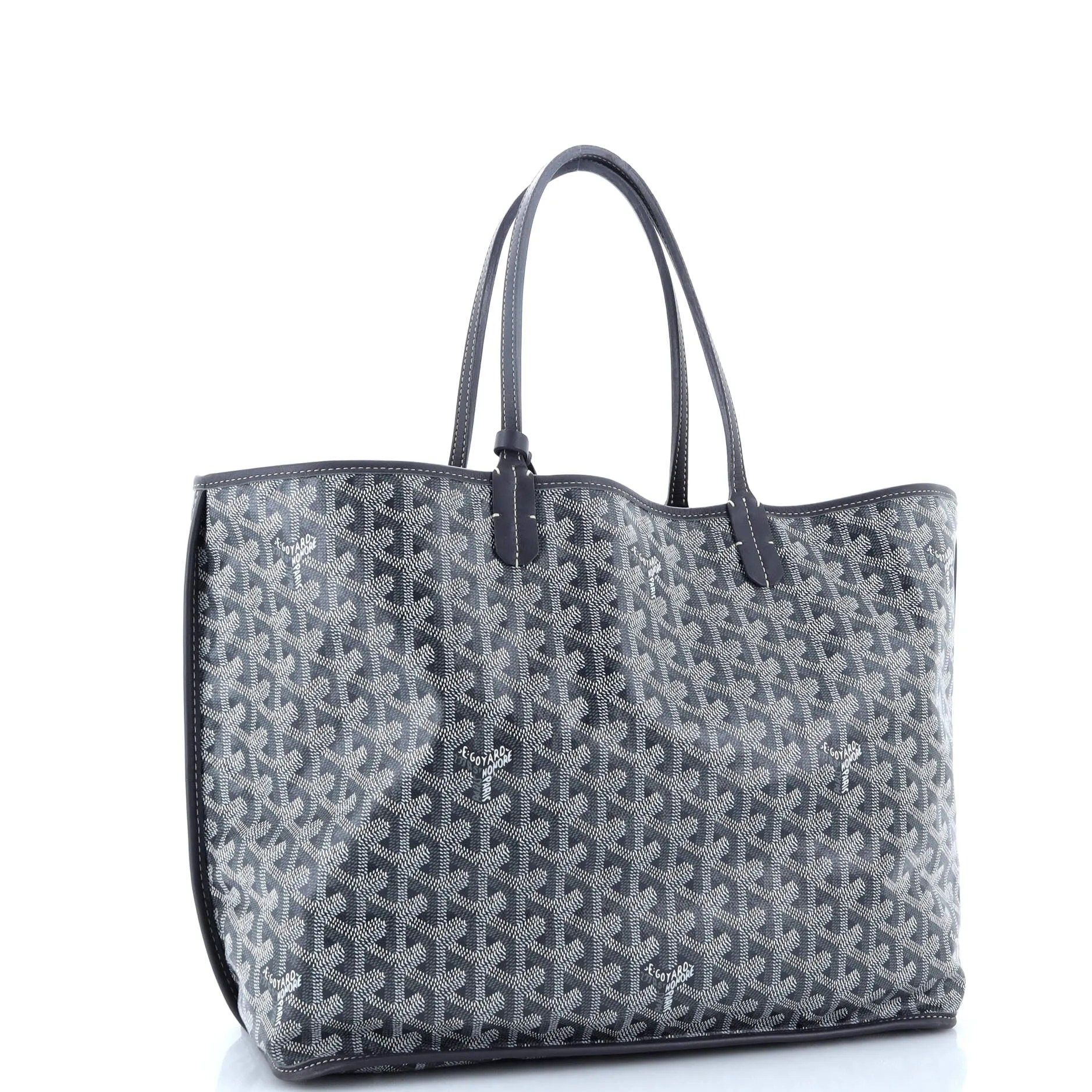 Anjou Reversible Tote Coated Canvas PM