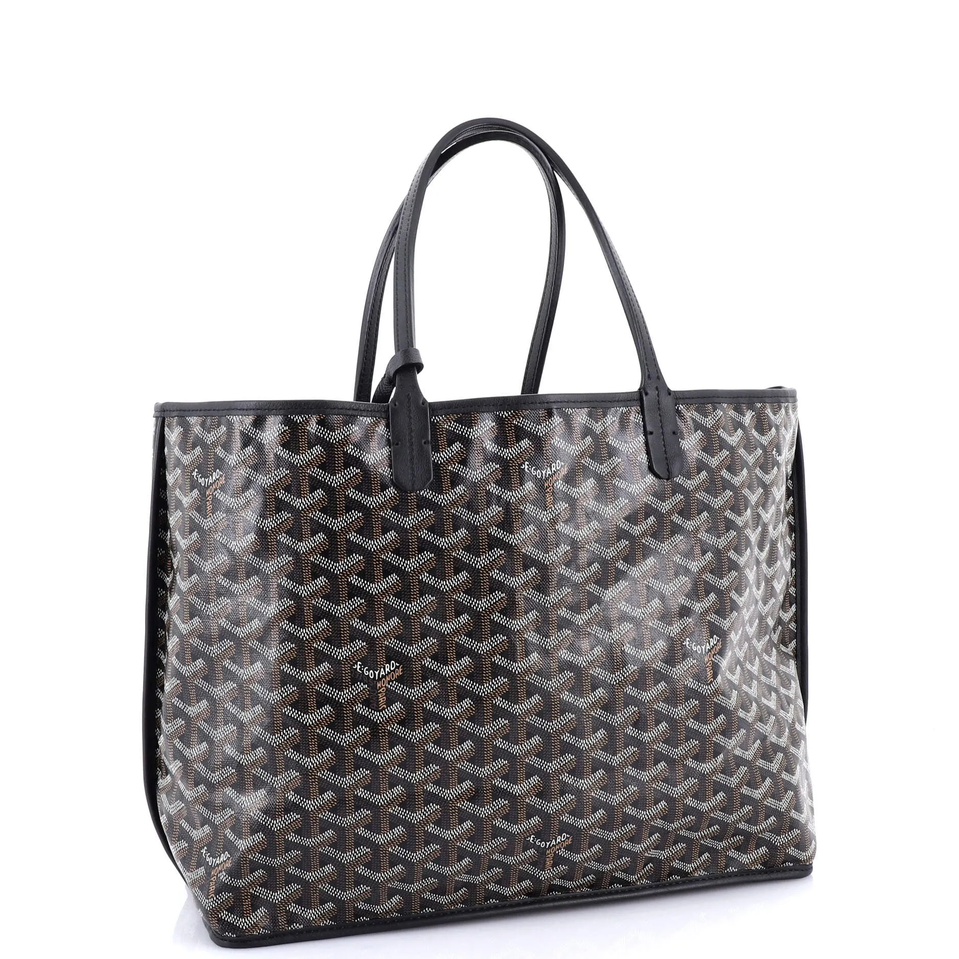 Anjou Reversible Tote Coated Canvas PM