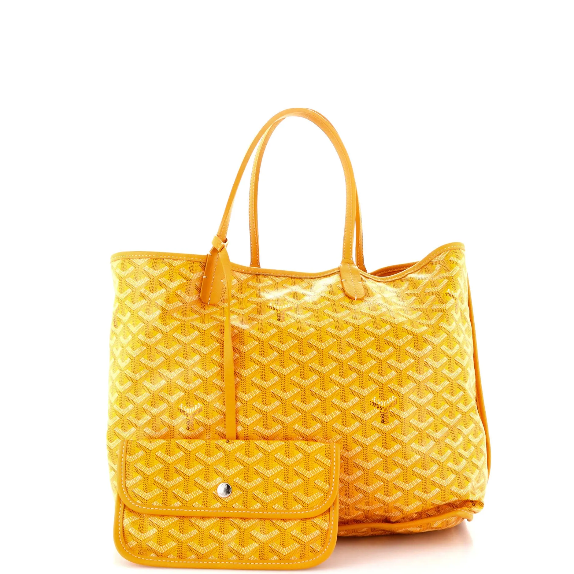 Anjou Reversible Tote Coated Canvas PM