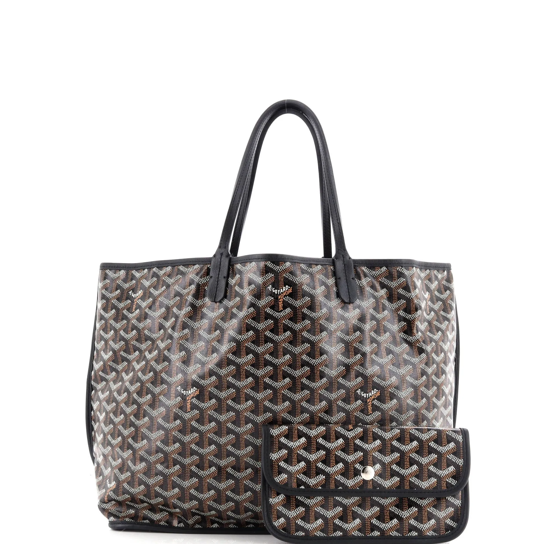 Anjou Reversible Tote Coated Canvas PM