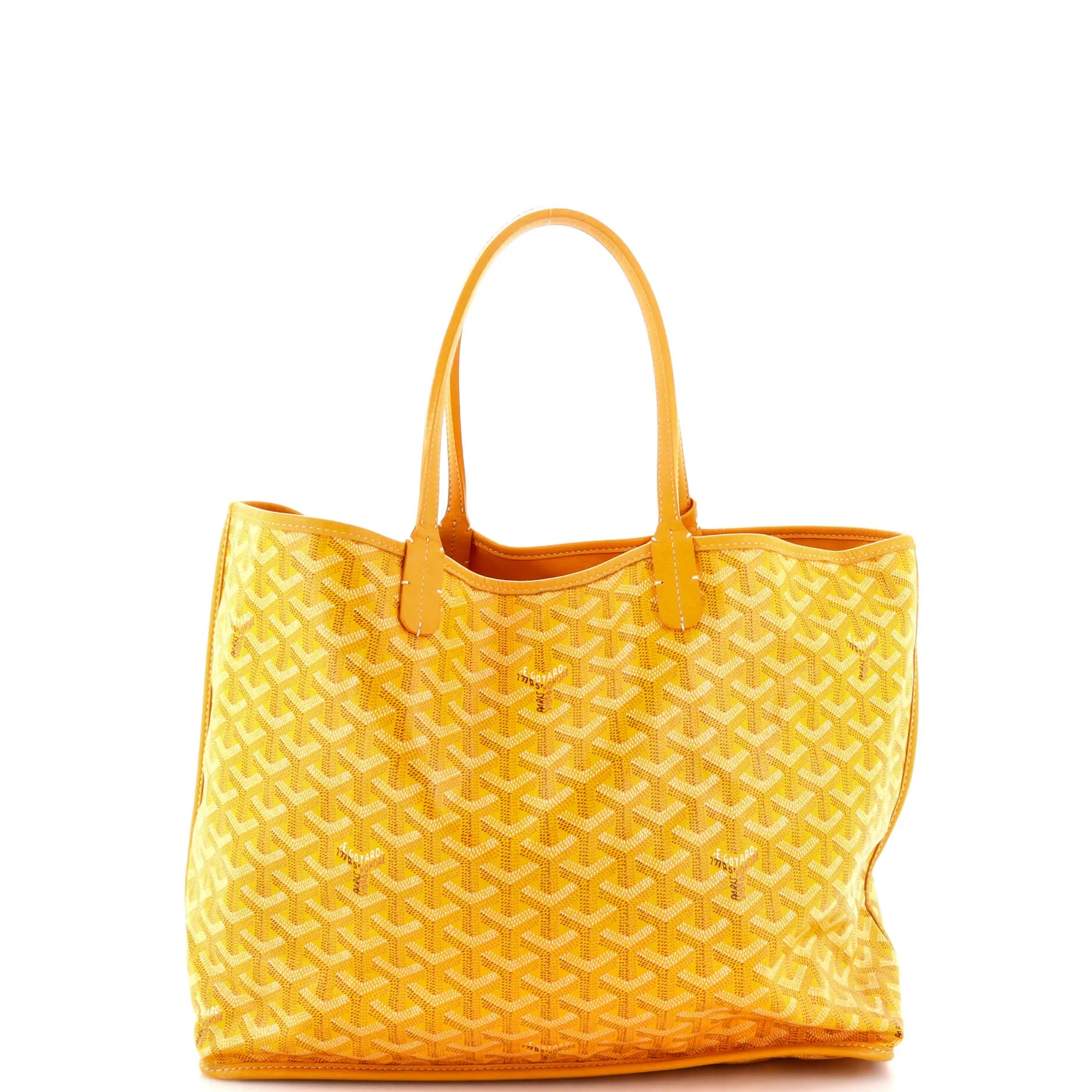 Anjou Reversible Tote Coated Canvas PM