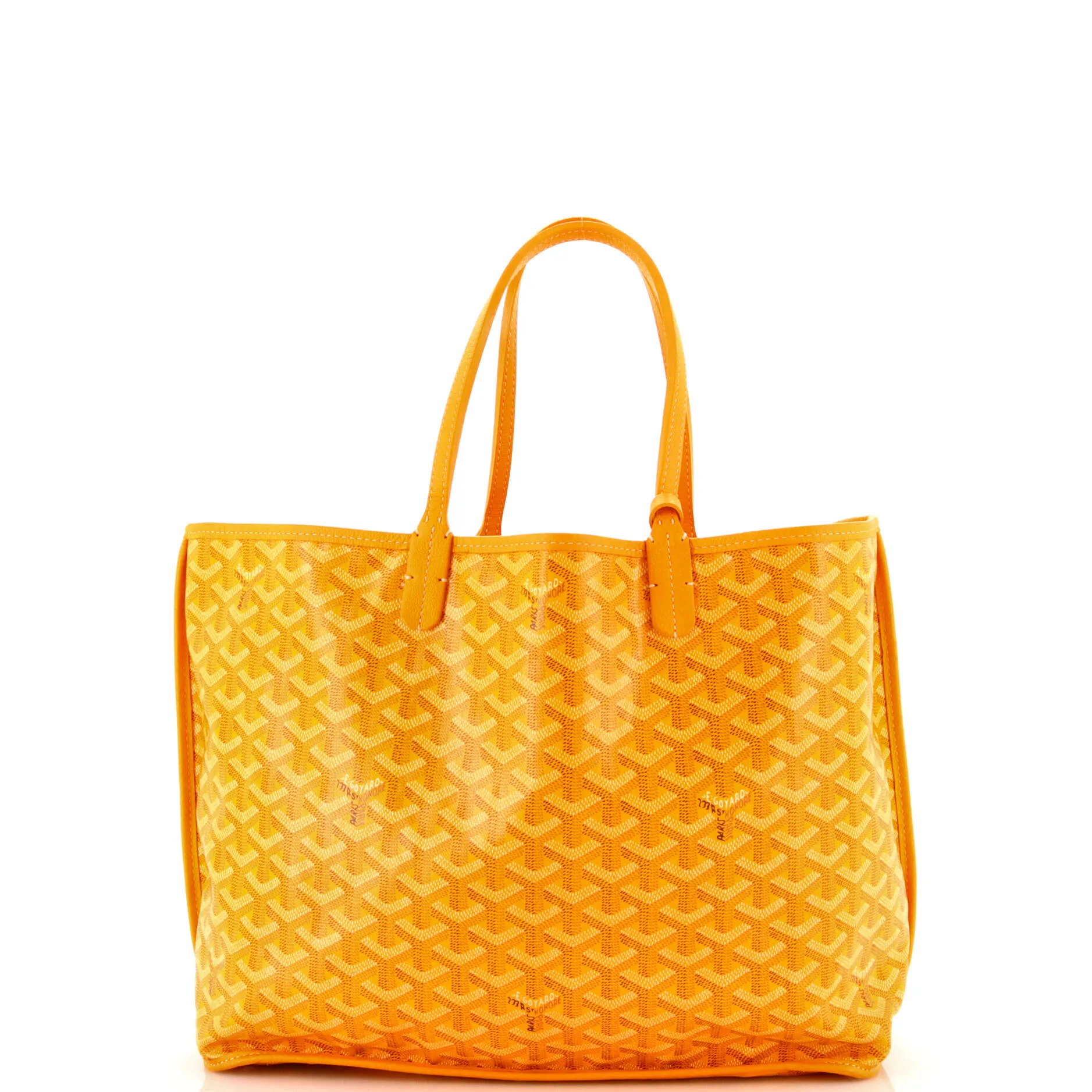 Anjou Reversible Tote Coated Canvas PM
