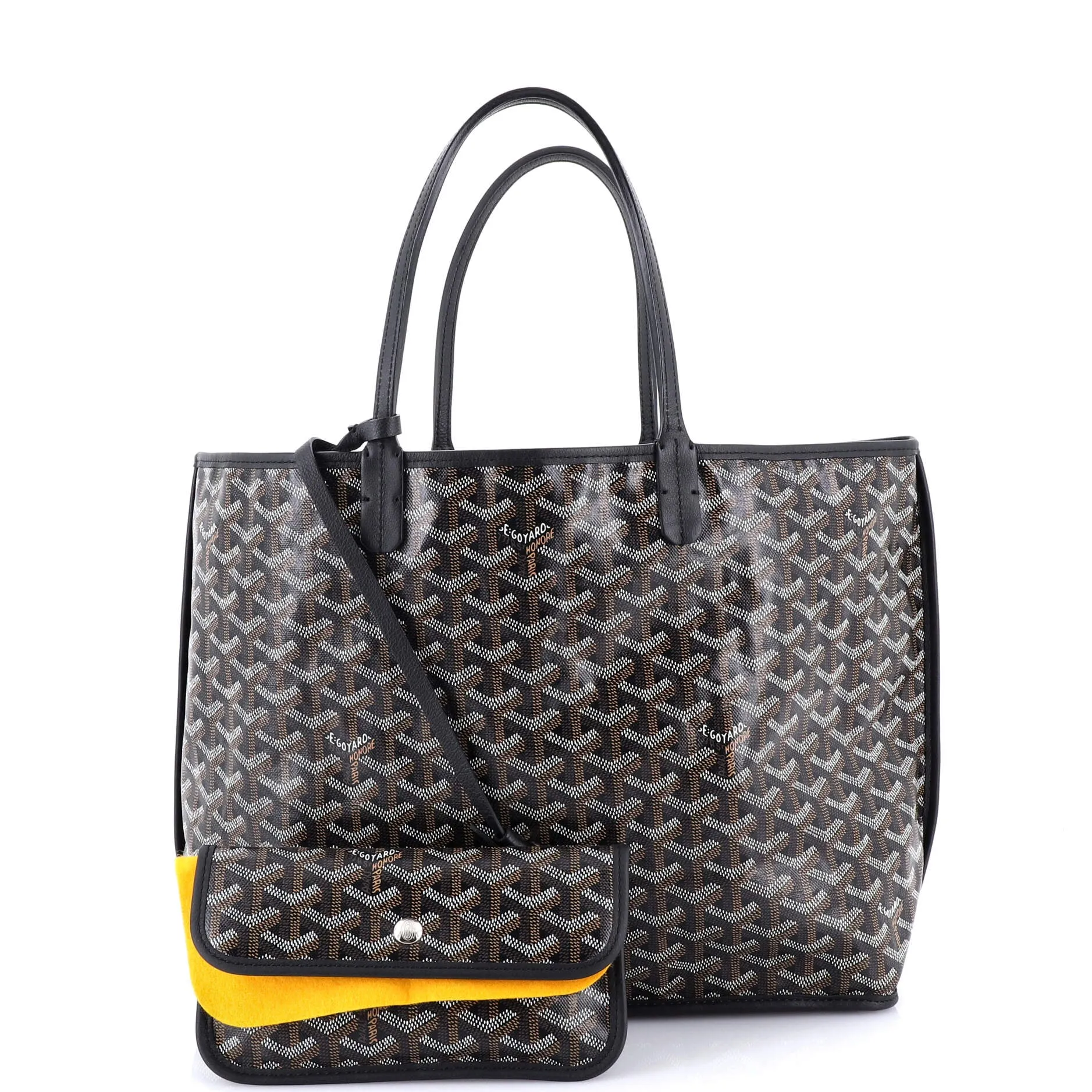 Anjou Reversible Tote Coated Canvas PM