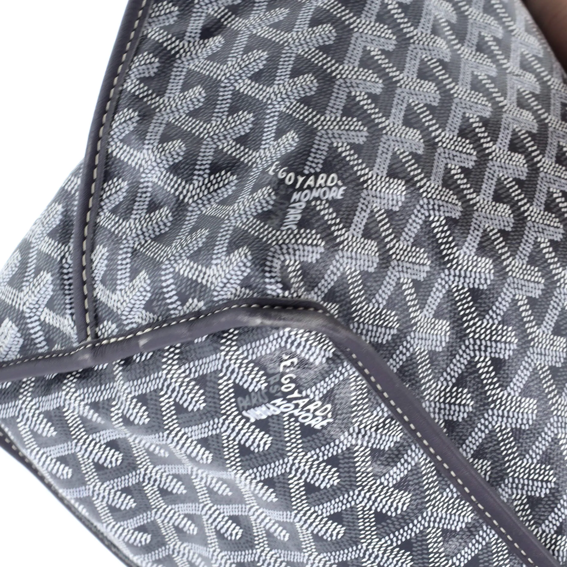 Anjou Reversible Tote Coated Canvas PM