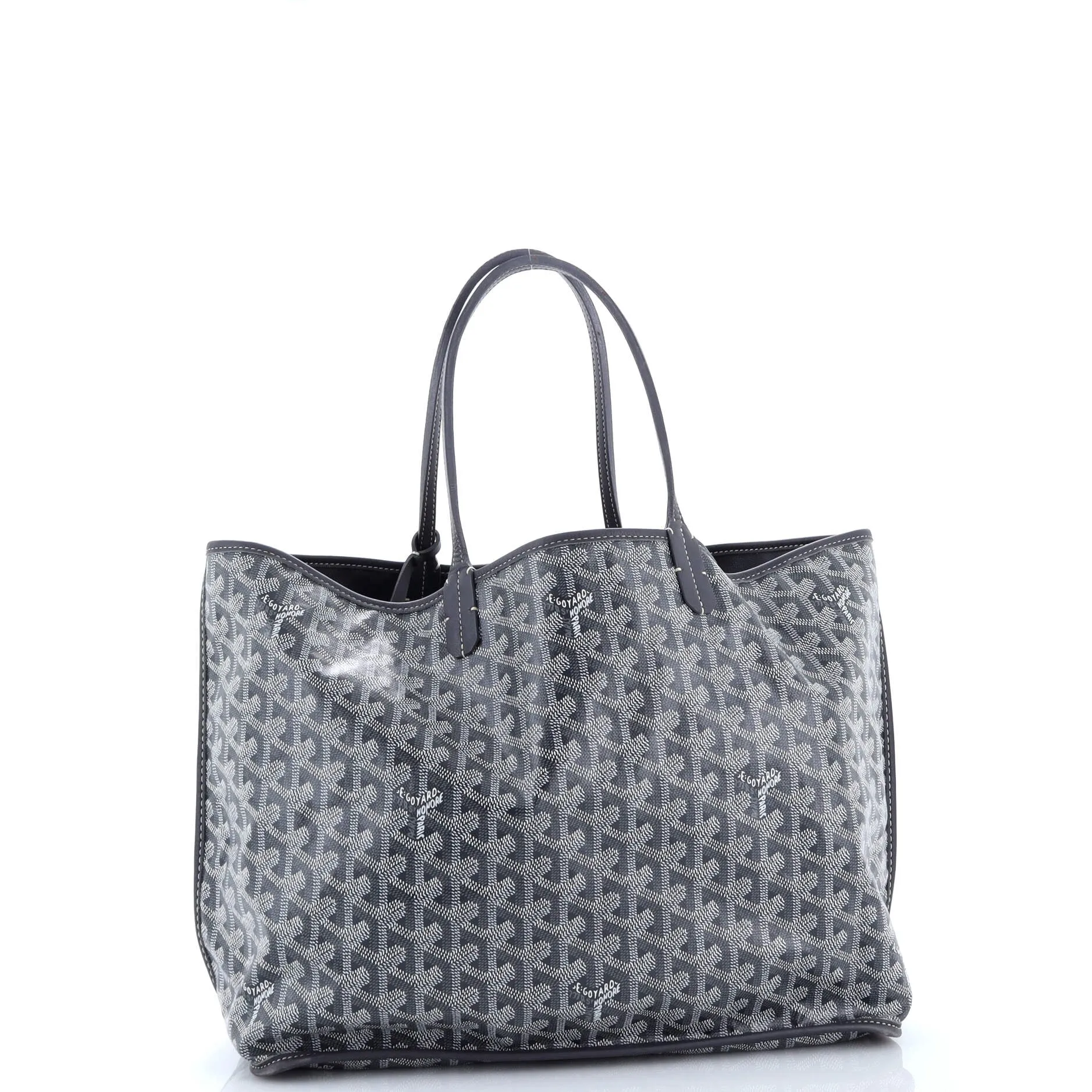 Anjou Reversible Tote Coated Canvas PM
