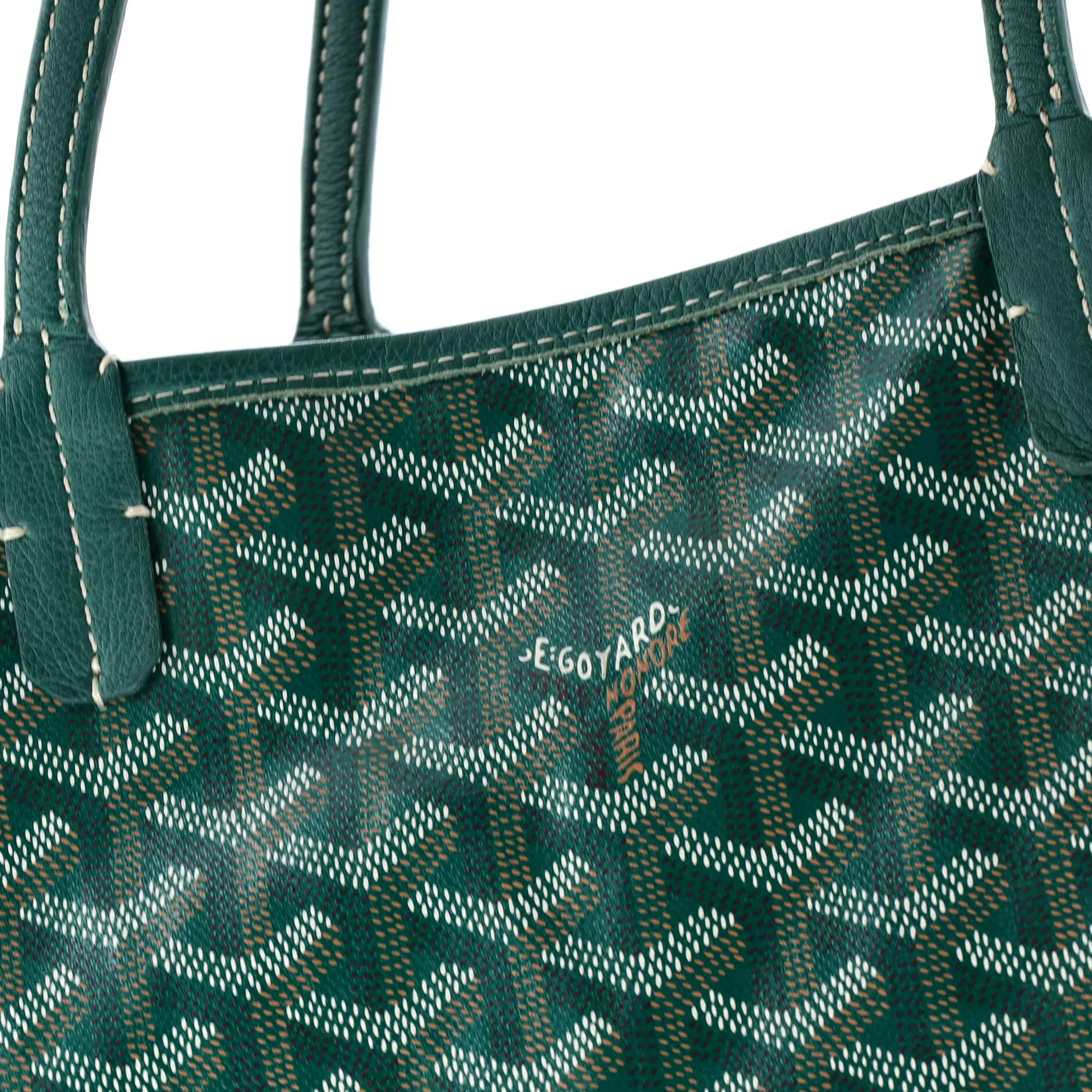 Anjou Reversible Tote Coated Canvas PM