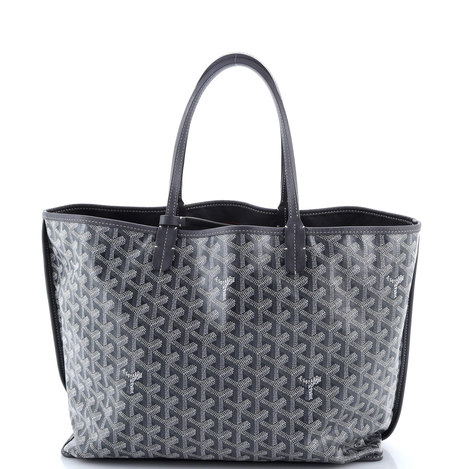Anjou Reversible Tote Coated Canvas PM