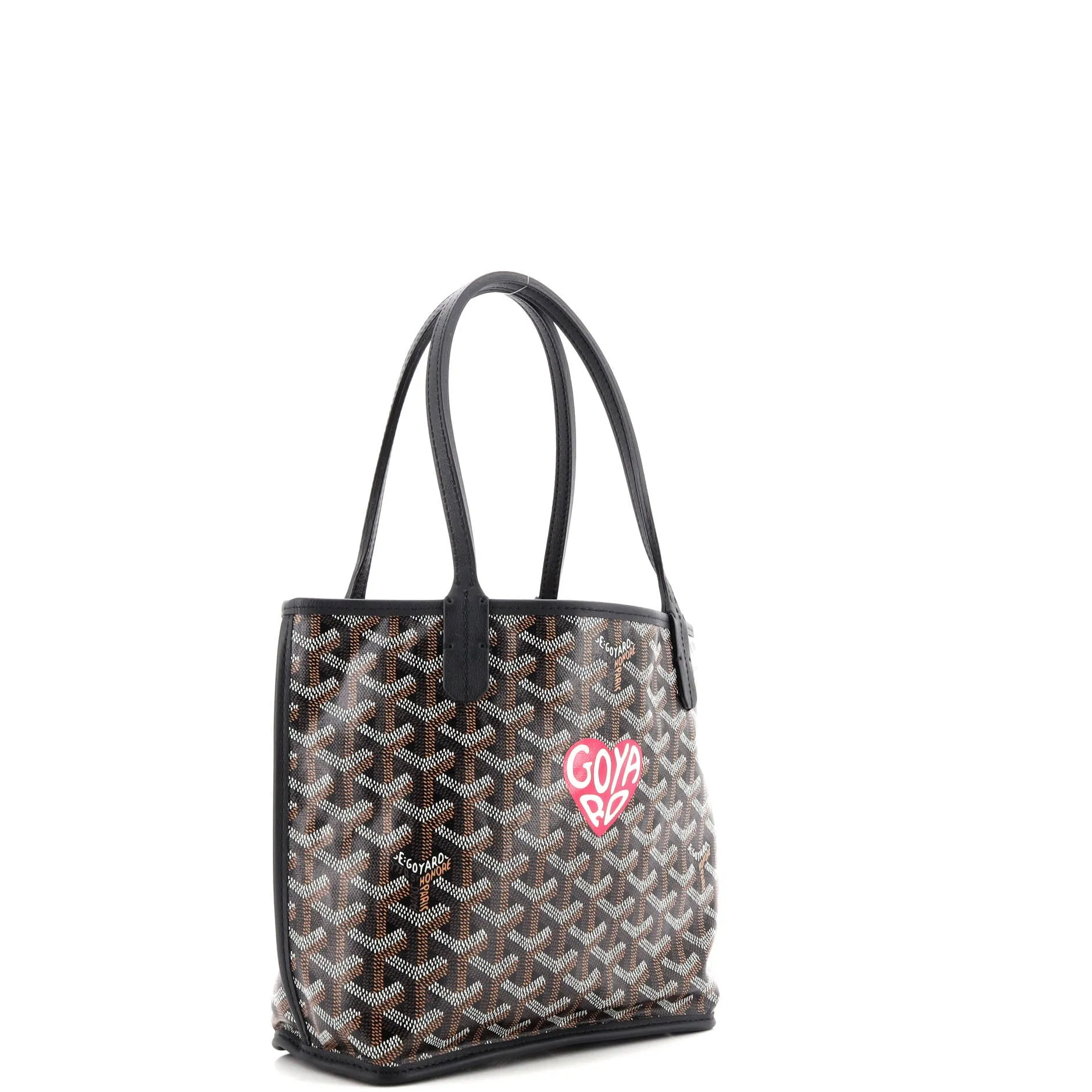 Anjou Reversible Tote Printed Coated Canvas Mini