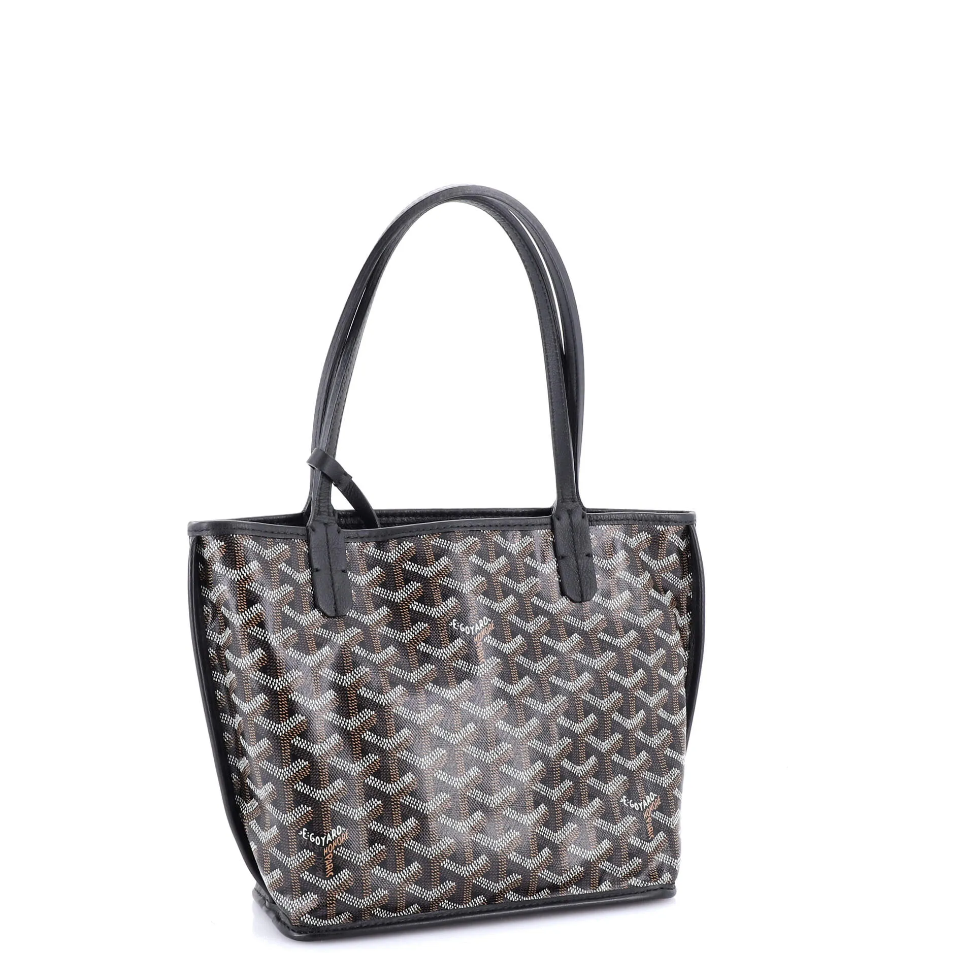 Anjou Reversible Tote Printed Coated Canvas Mini
