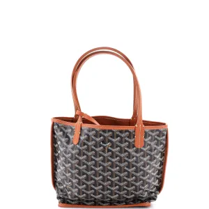 Anjou Reversible Tote Printed Coated Canvas Mini