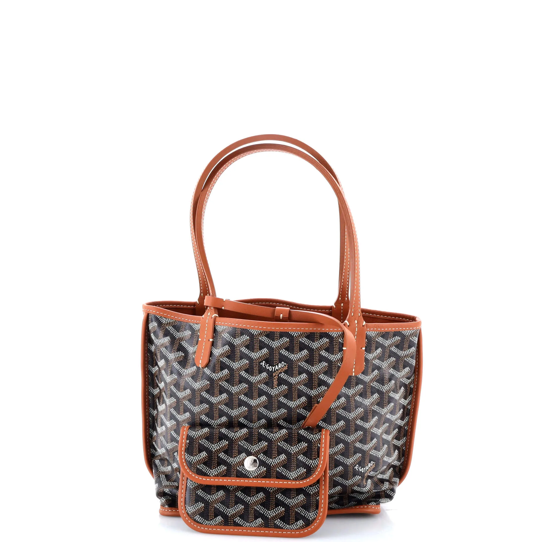 Anjou Reversible Tote Printed Coated Canvas Mini