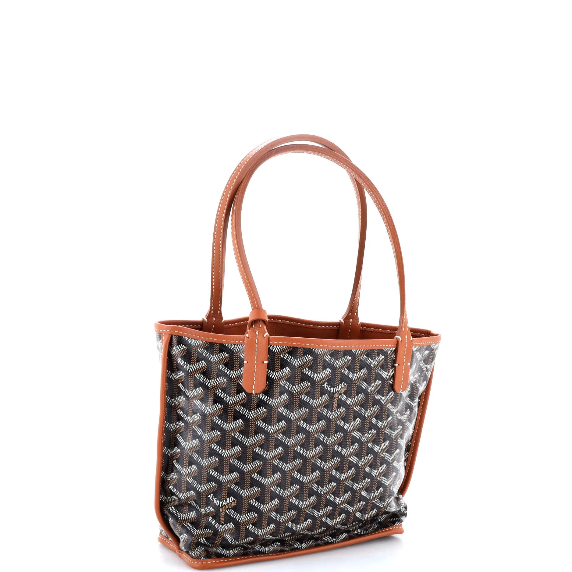 Anjou Reversible Tote Printed Coated Canvas Mini