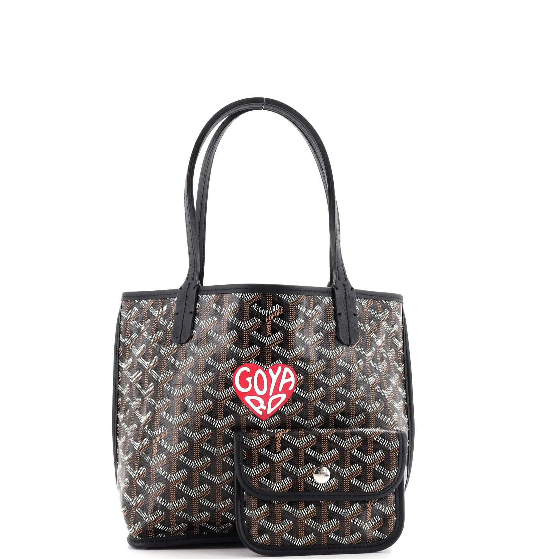 Anjou Reversible Tote Printed Coated Canvas Mini