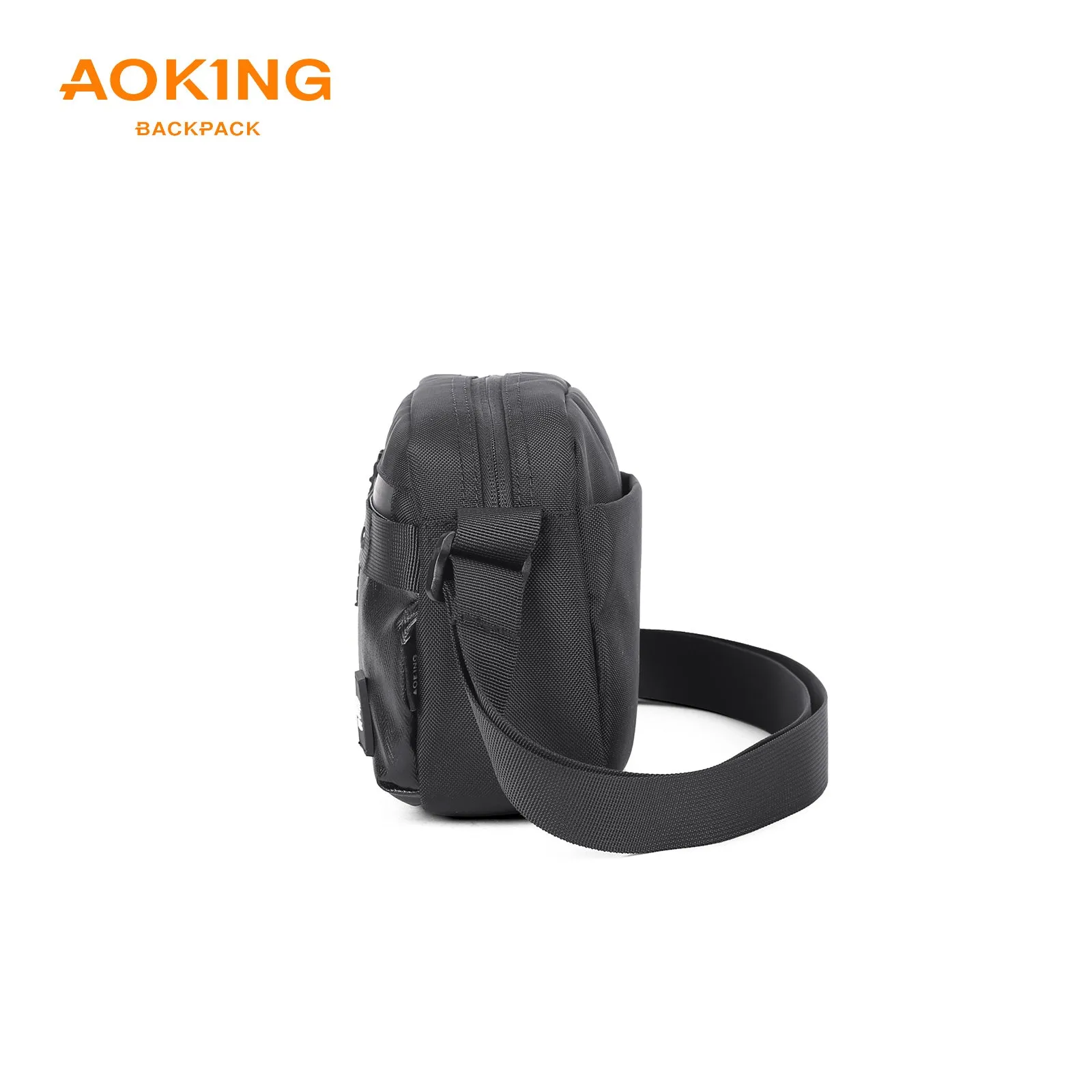 Aoking Black Fashion Men Waterproof Crossbody Sling Bag XK3035-5