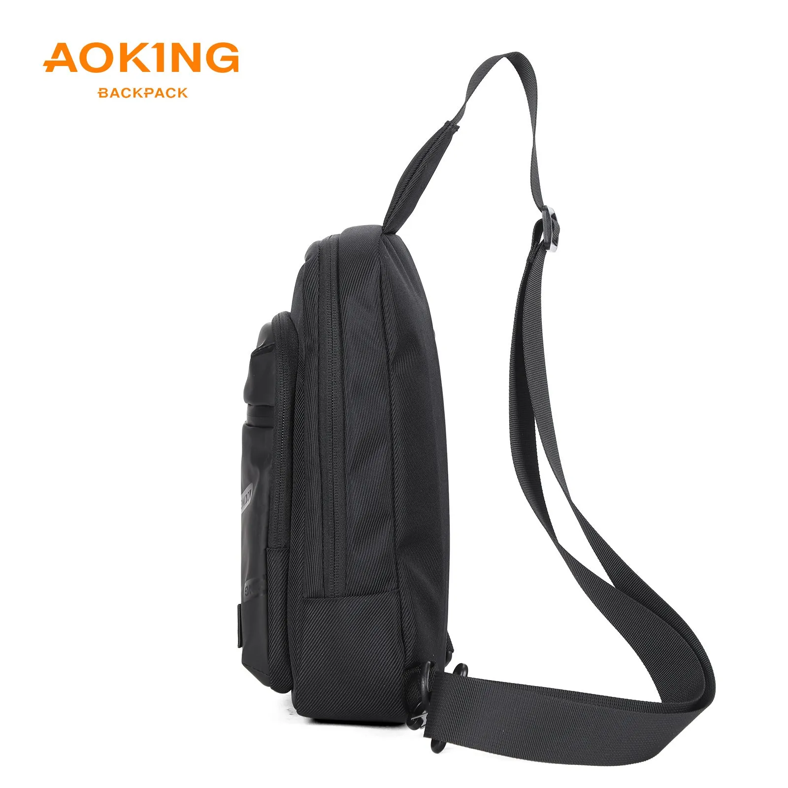 Aoking Black Fashion Men Waterproof Crossbody Sling Bag XY3073