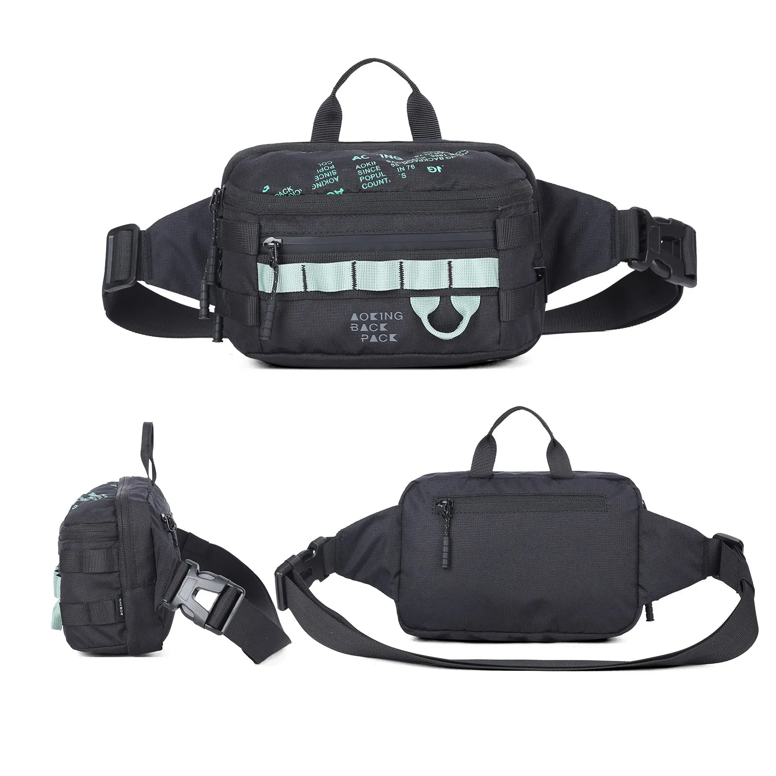 Aoking Casual Sport Lightweight Waist Bag XY3030-8