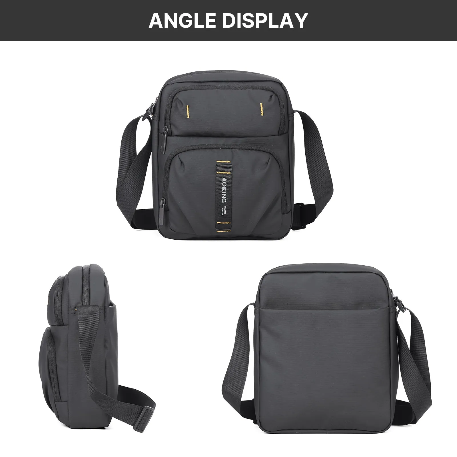 Aoking Durable Large Capacity Cross-Body Shoulder Bag SK3087-5