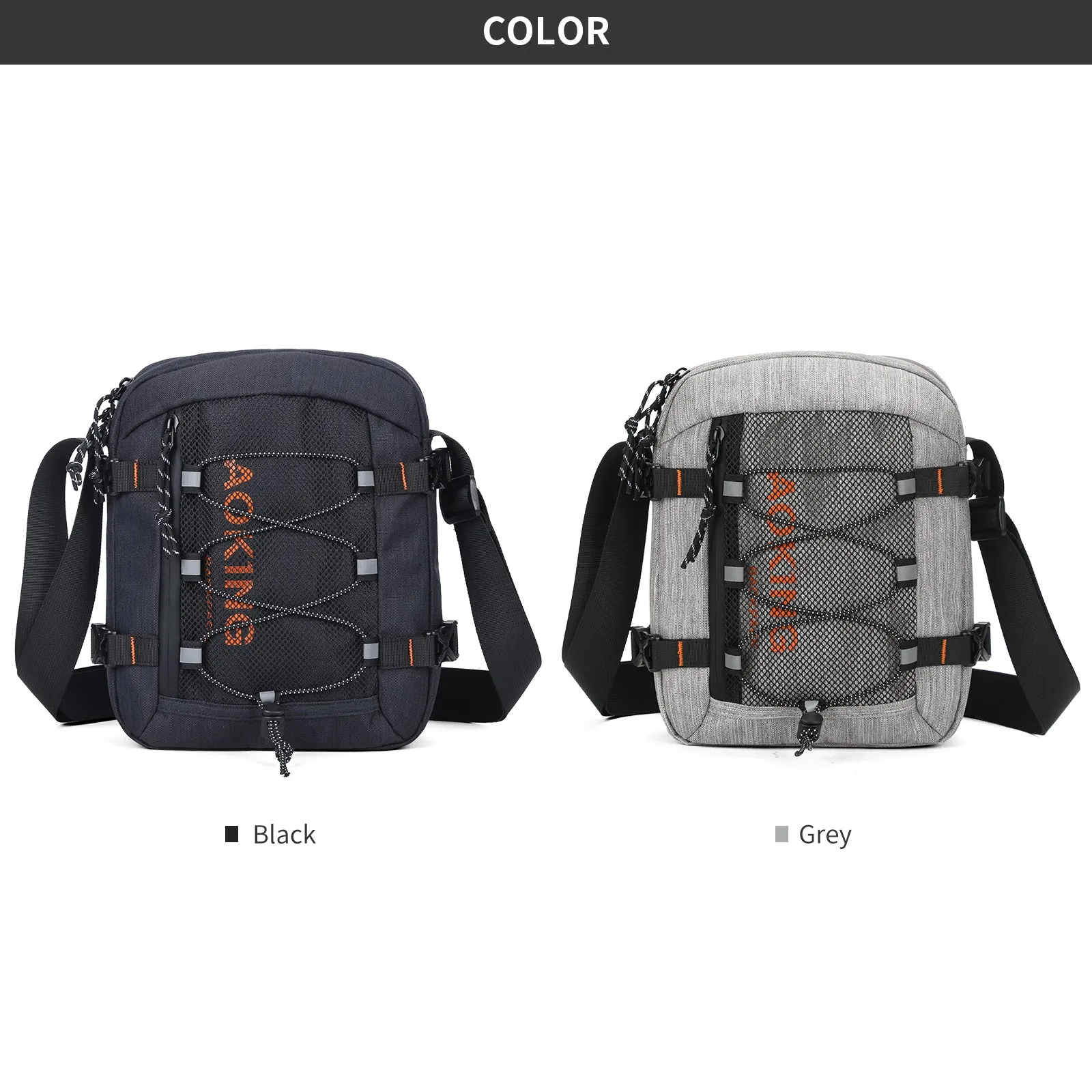 Aoking Fashion Waterproof Durable Crossbody Sling Bag SK3098