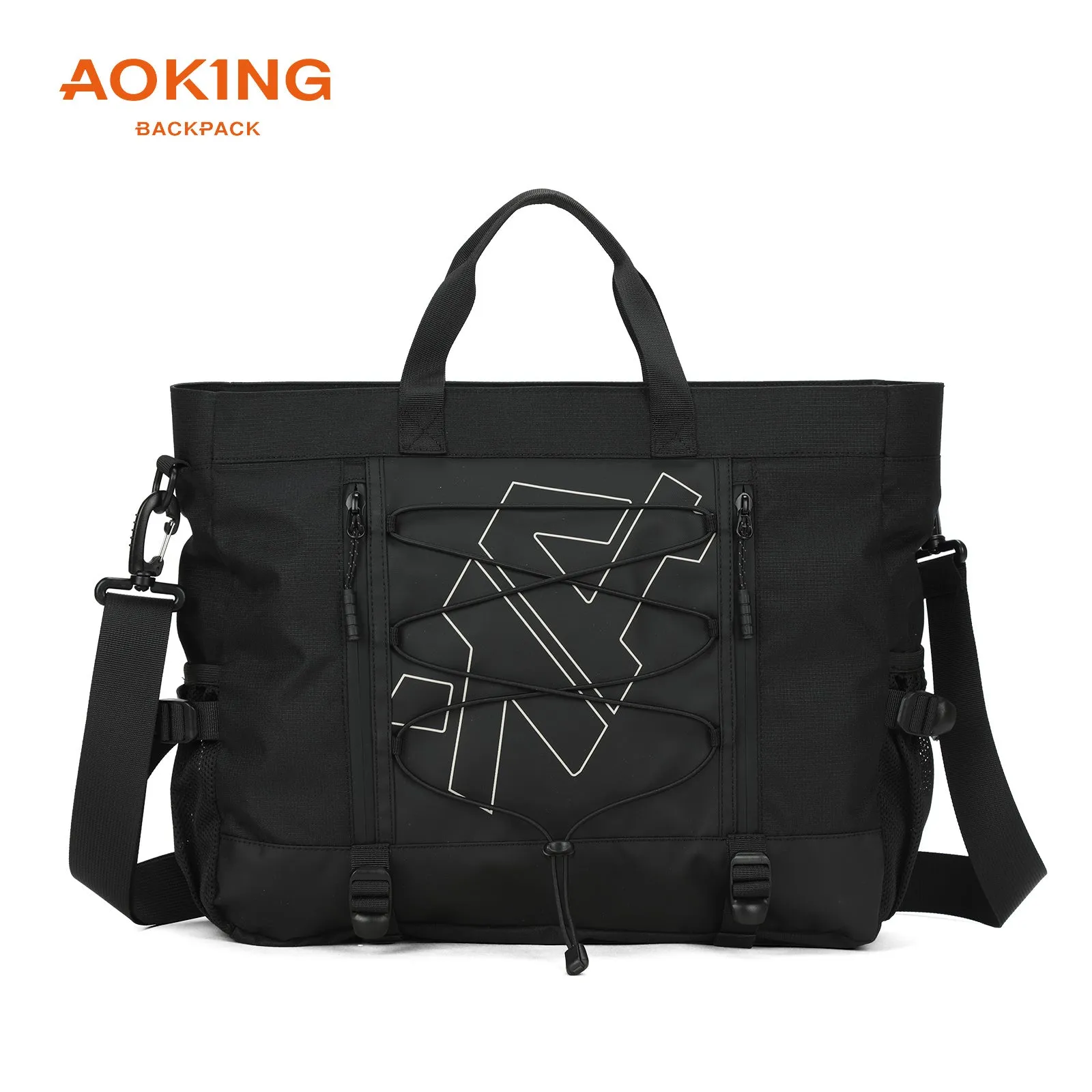 Aoking Large Capacity White Travel Bag Casual Bag XK3045