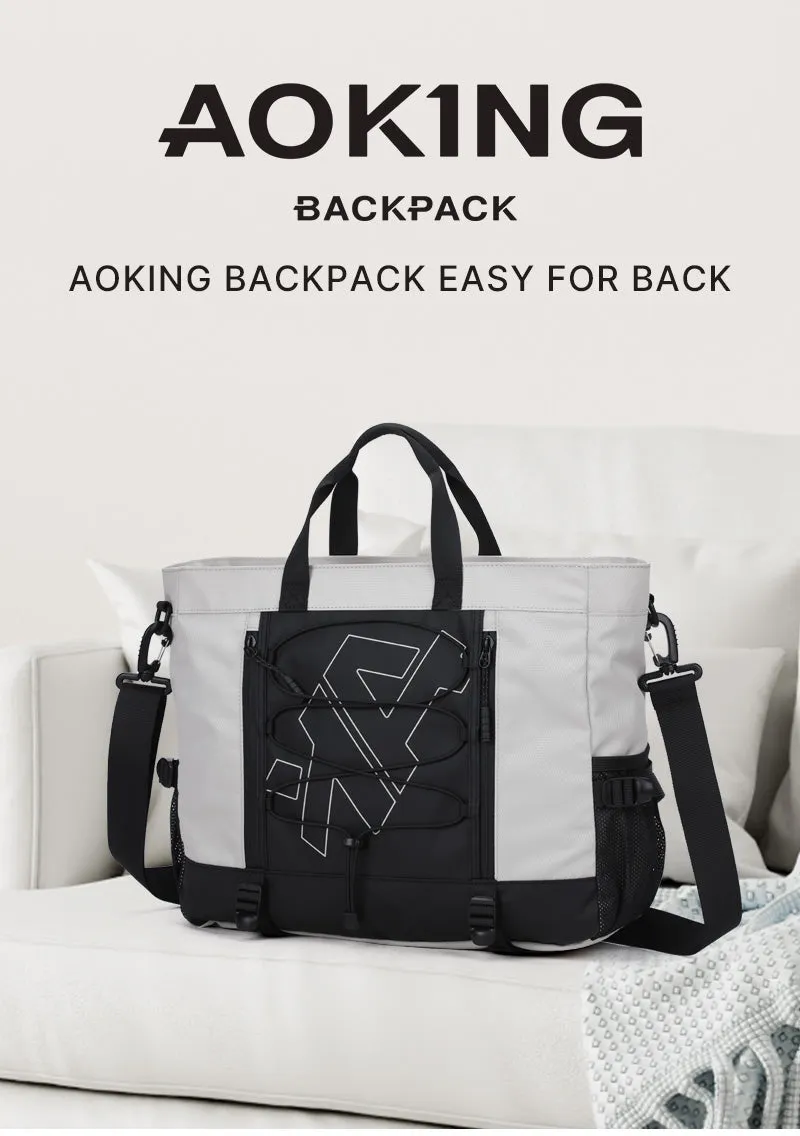 Aoking Large Capacity White Travel Bag Casual Bag XK3045