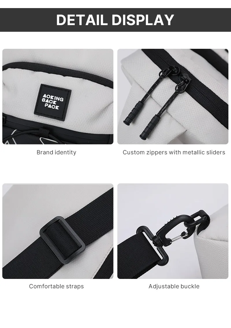Aoking Men Waterproof Sling Bag XY3028