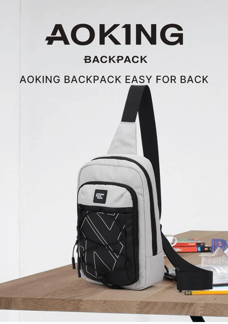 Aoking Men Waterproof Sling Bag XY3028