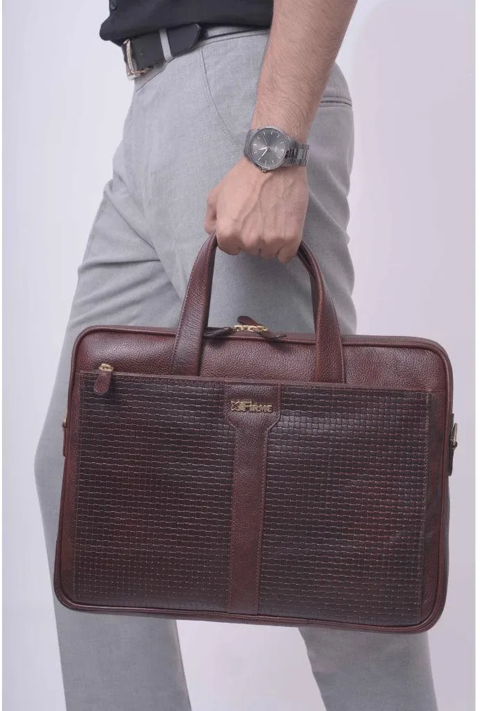 Aries – 1 Leather 15.6' Laptop Bag