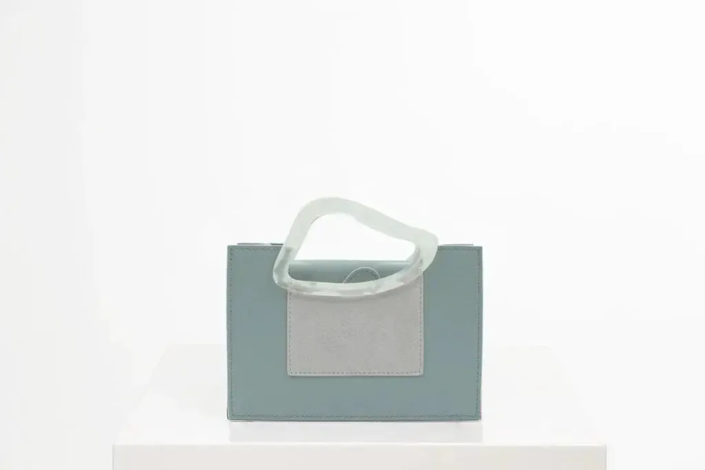 ARP MINI | NILE GREEN Leather Handbag by NATURAE SACRA