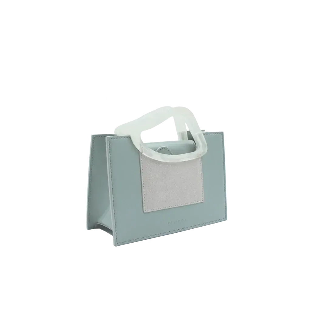 ARP MINI | NILE GREEN Leather Handbag by NATURAE SACRA