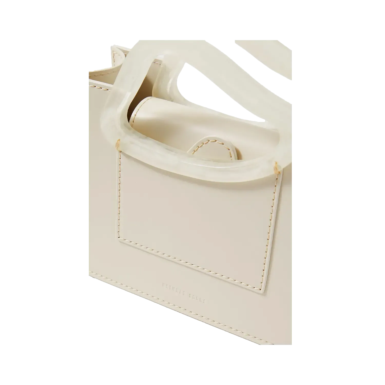 ARP MINI | OFF-WHITE Leather Handbag by NATURAE SACRA