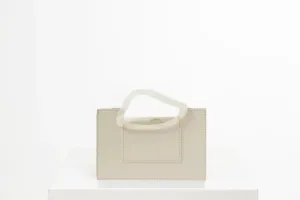 ARP MINI | OFF-WHITE Leather Handbag by NATURAE SACRA