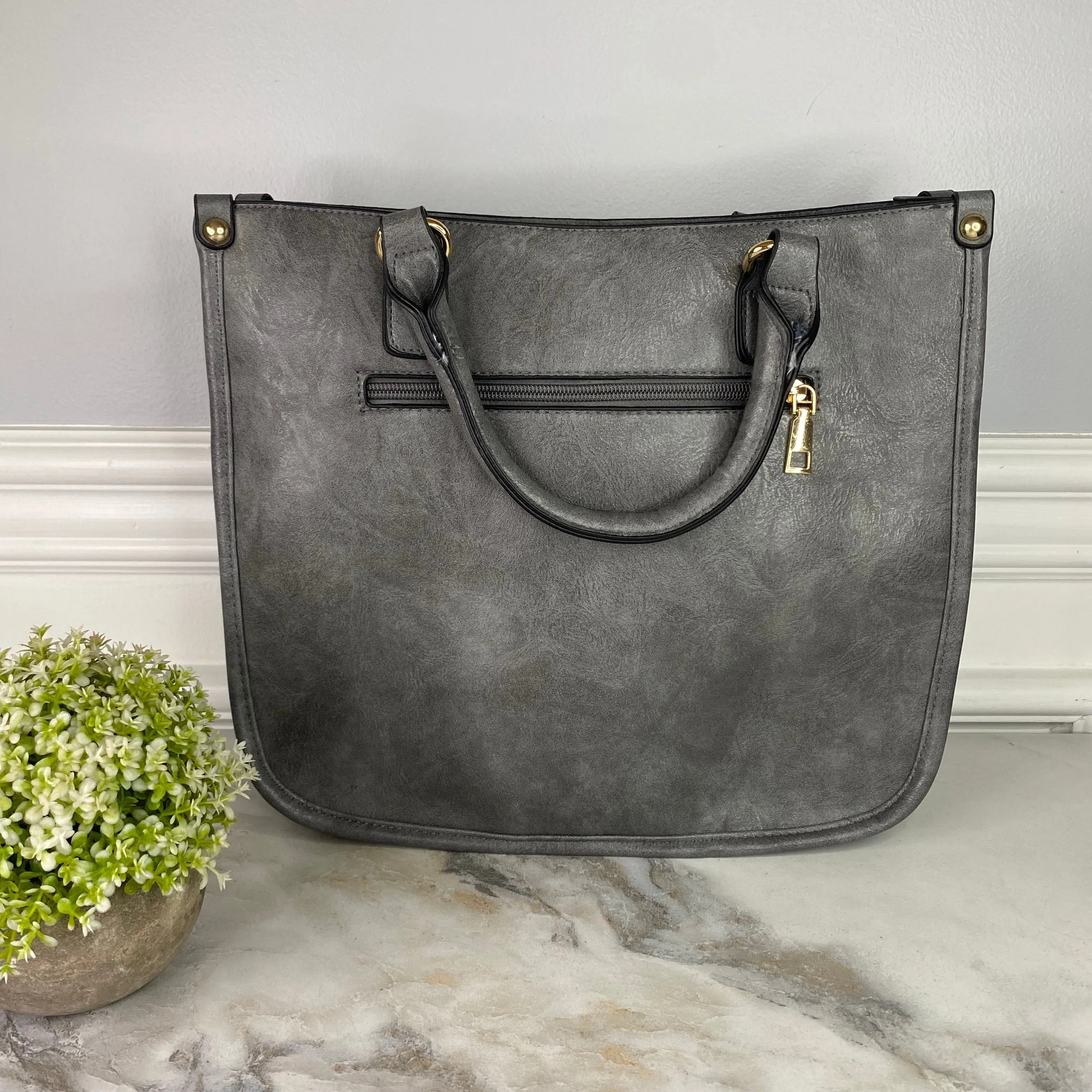 Aubree   Handle - Crossbody Purse