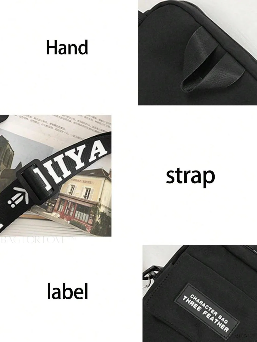 BagForLove - Simple yet Practical Casual Shoulder Satchel