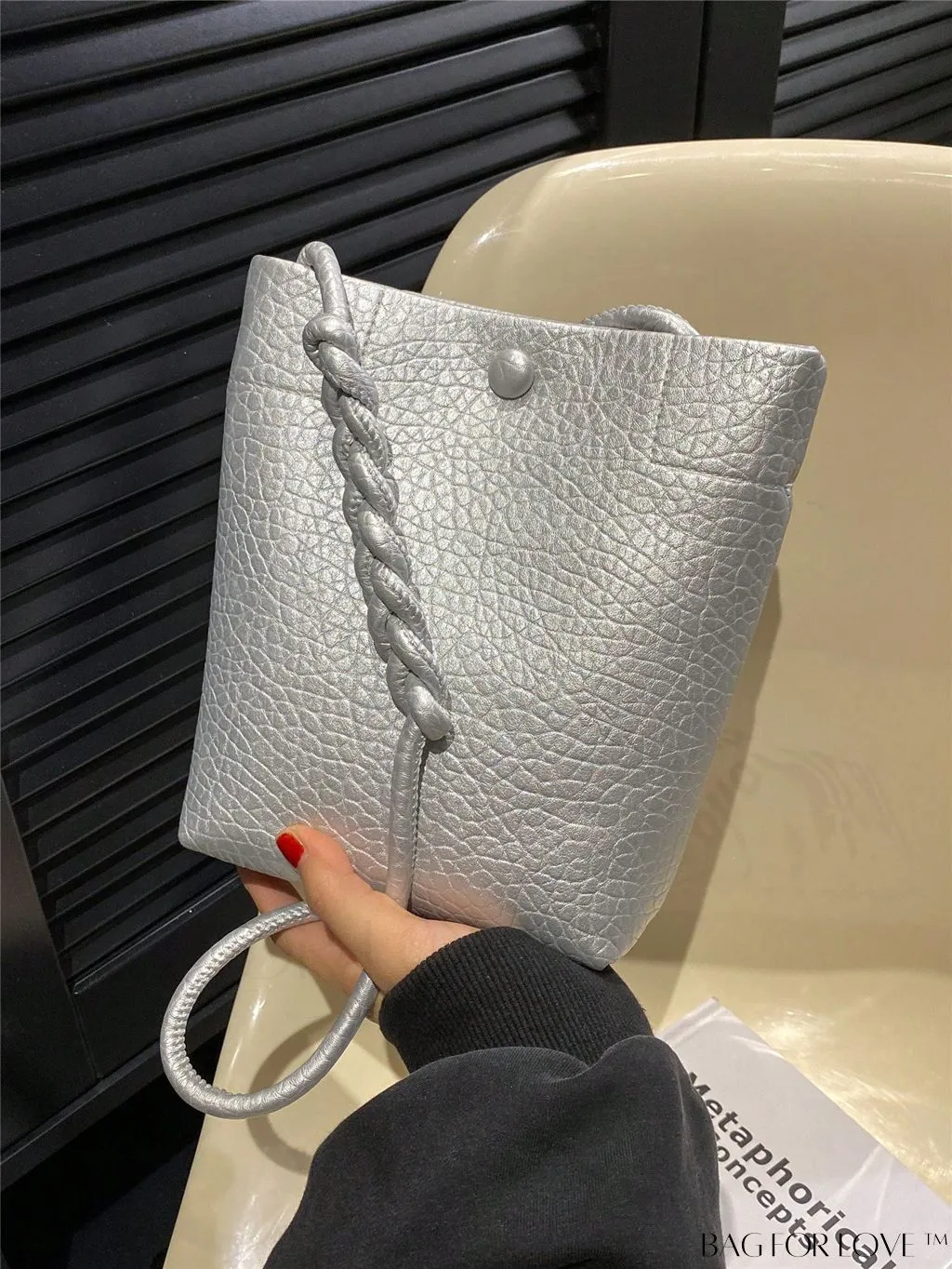 BagForLove - Stylish Compact Shoulder Bag: Mini All-Match Fashion Bucket Design