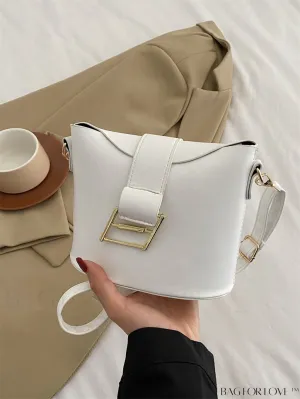 BagForLove - Stylish Korean Cross-Body Bucket Bag - PU Material, Perfect for Summer
