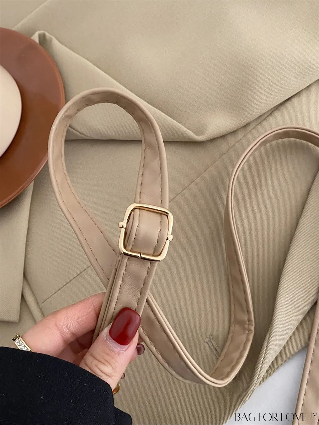 BagForLove - Stylish Korean Cross-Body Bucket Bag - PU Material, Perfect for Summer