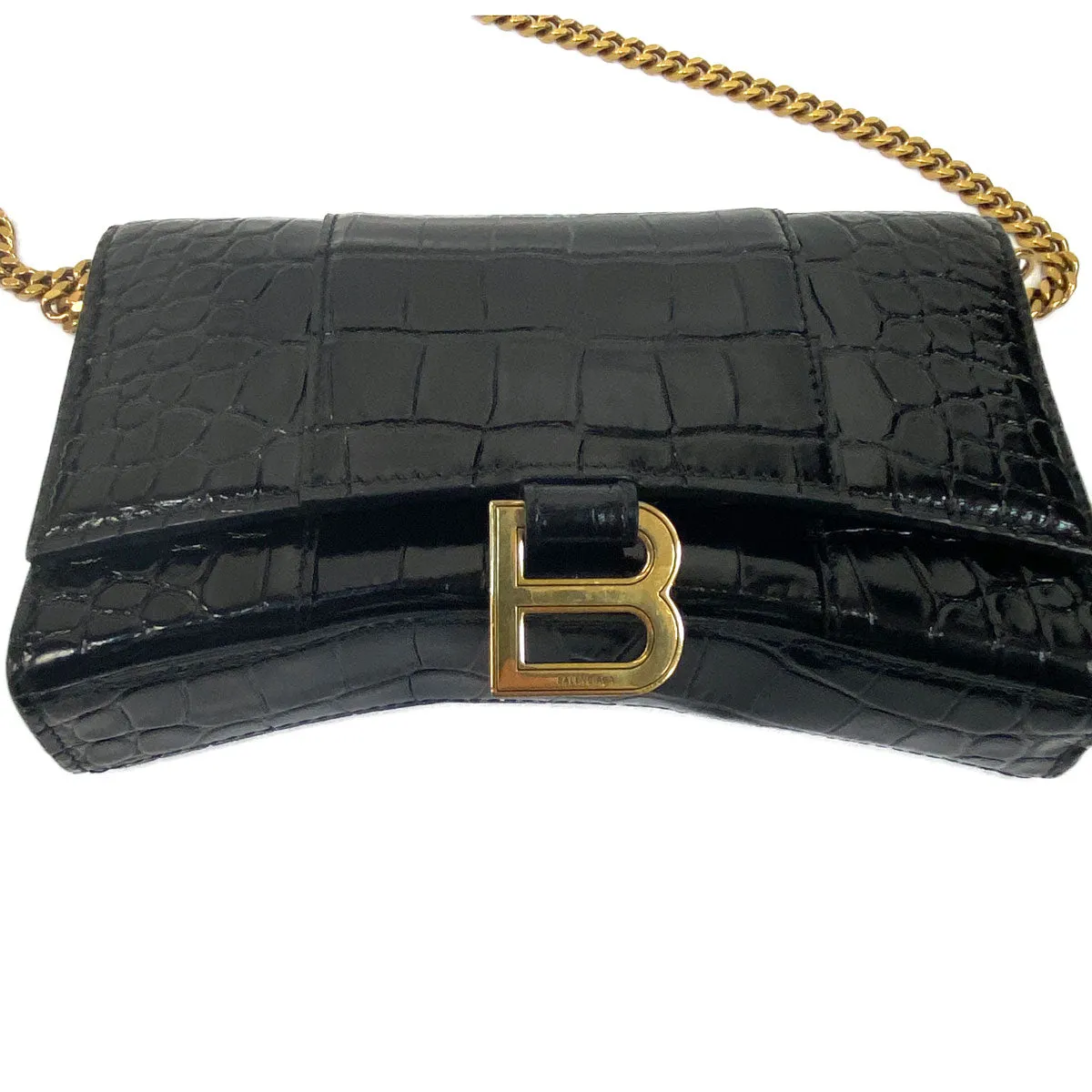 Balenciaga Hourglass Wallet on Chain