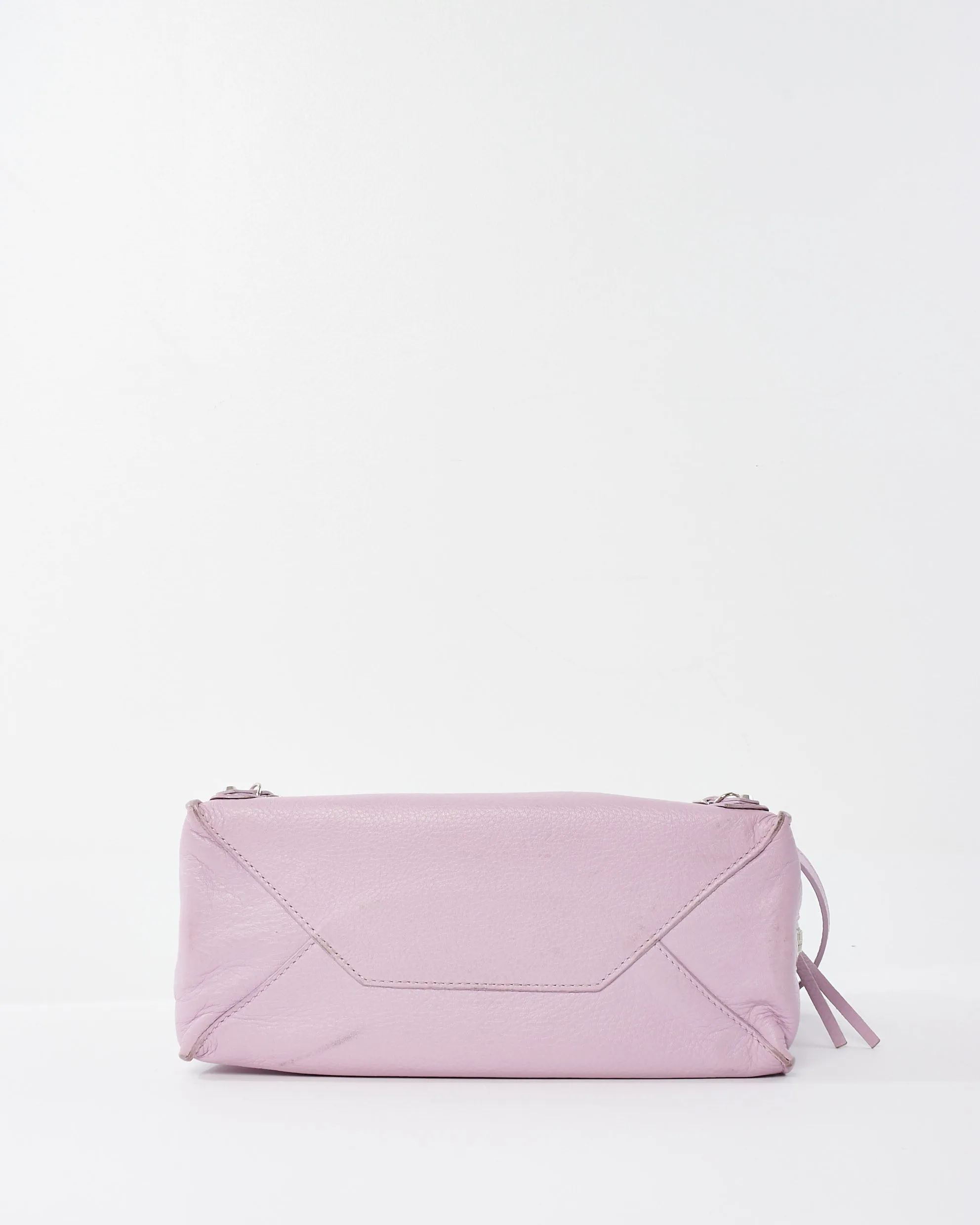 Balenciaga Lilac Leather Papier A4 Mini Tote