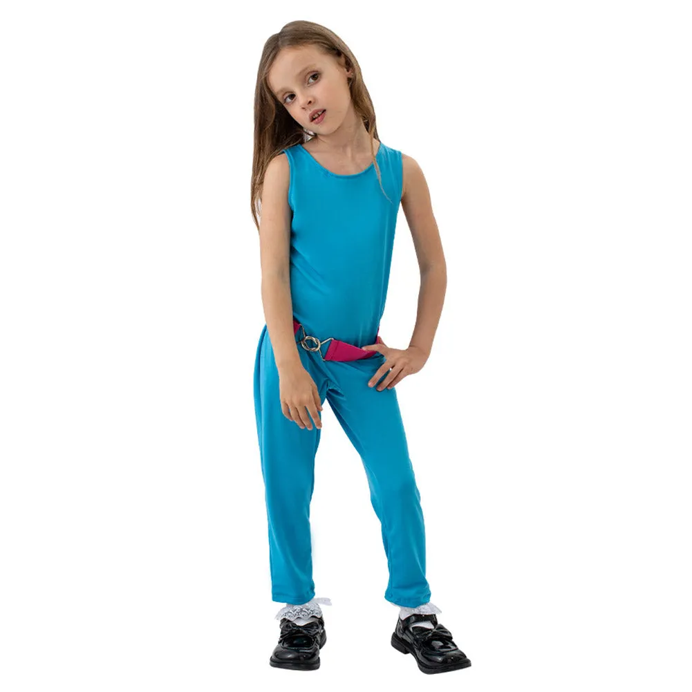 Barbie Kids Children Feamle Blue Halloween Carnival Party Suit Cosplay Costume