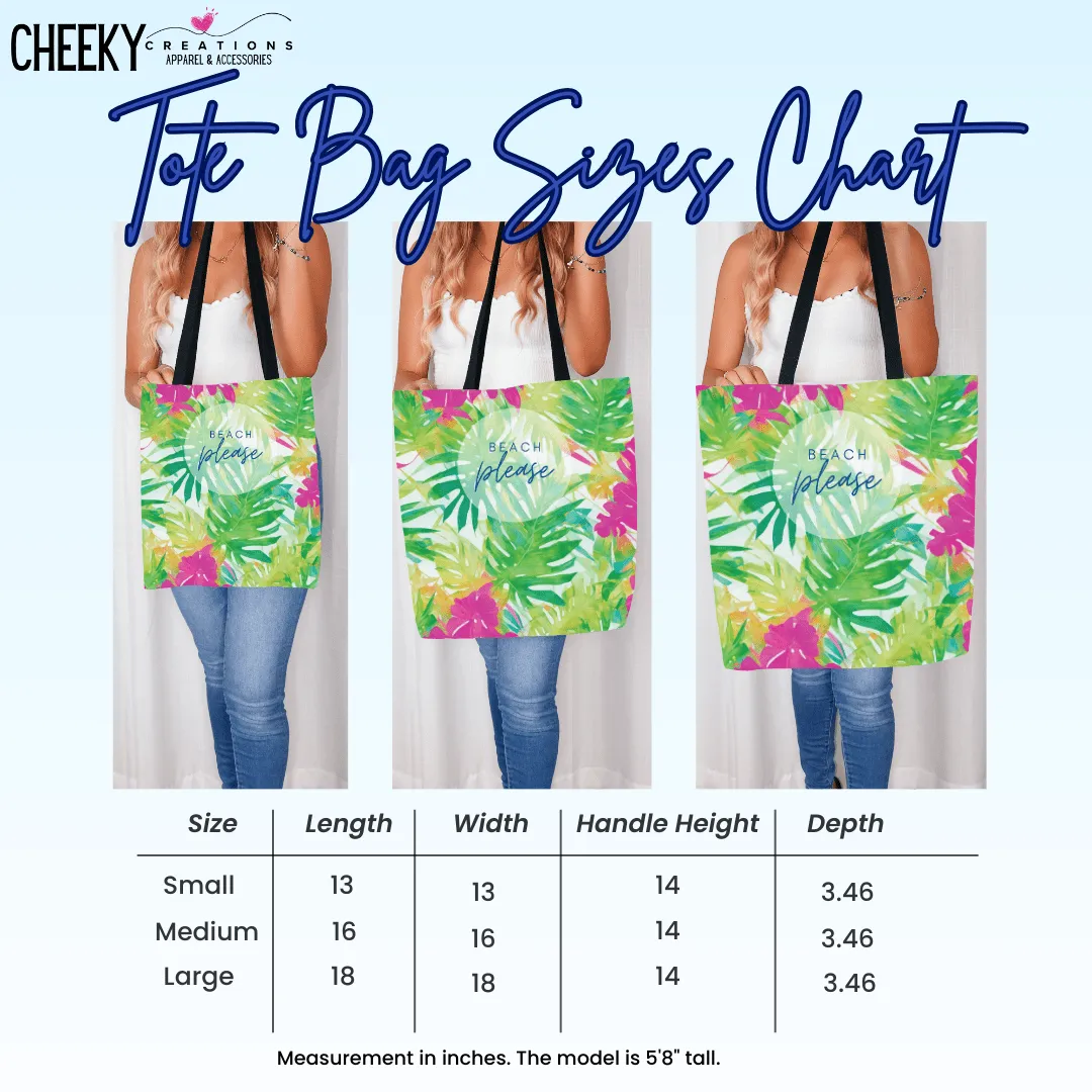 Beach Please Tote Bag: Stylish & Fun