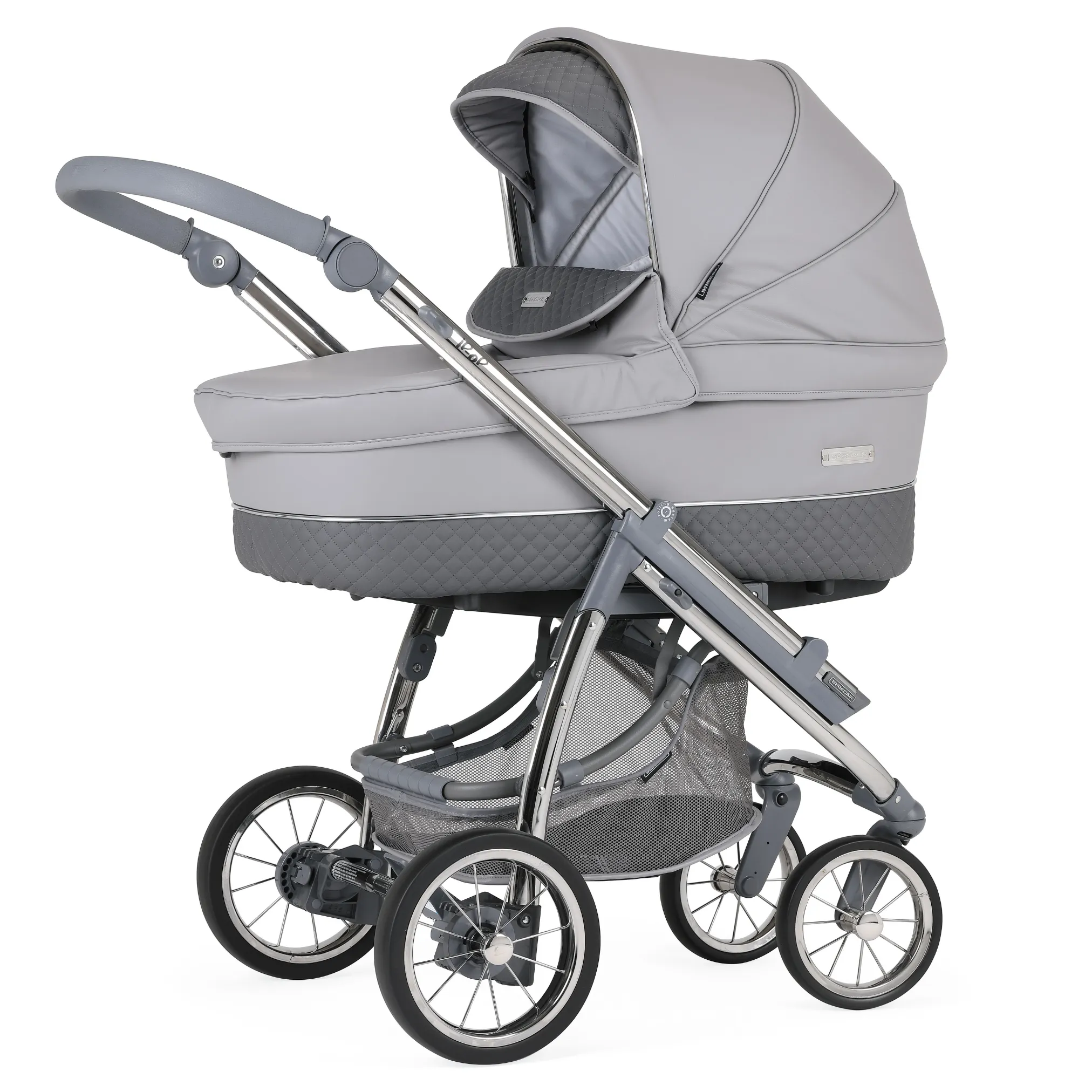 Bebecar Trio Ip-Op XL Classic Travel System - Pewter