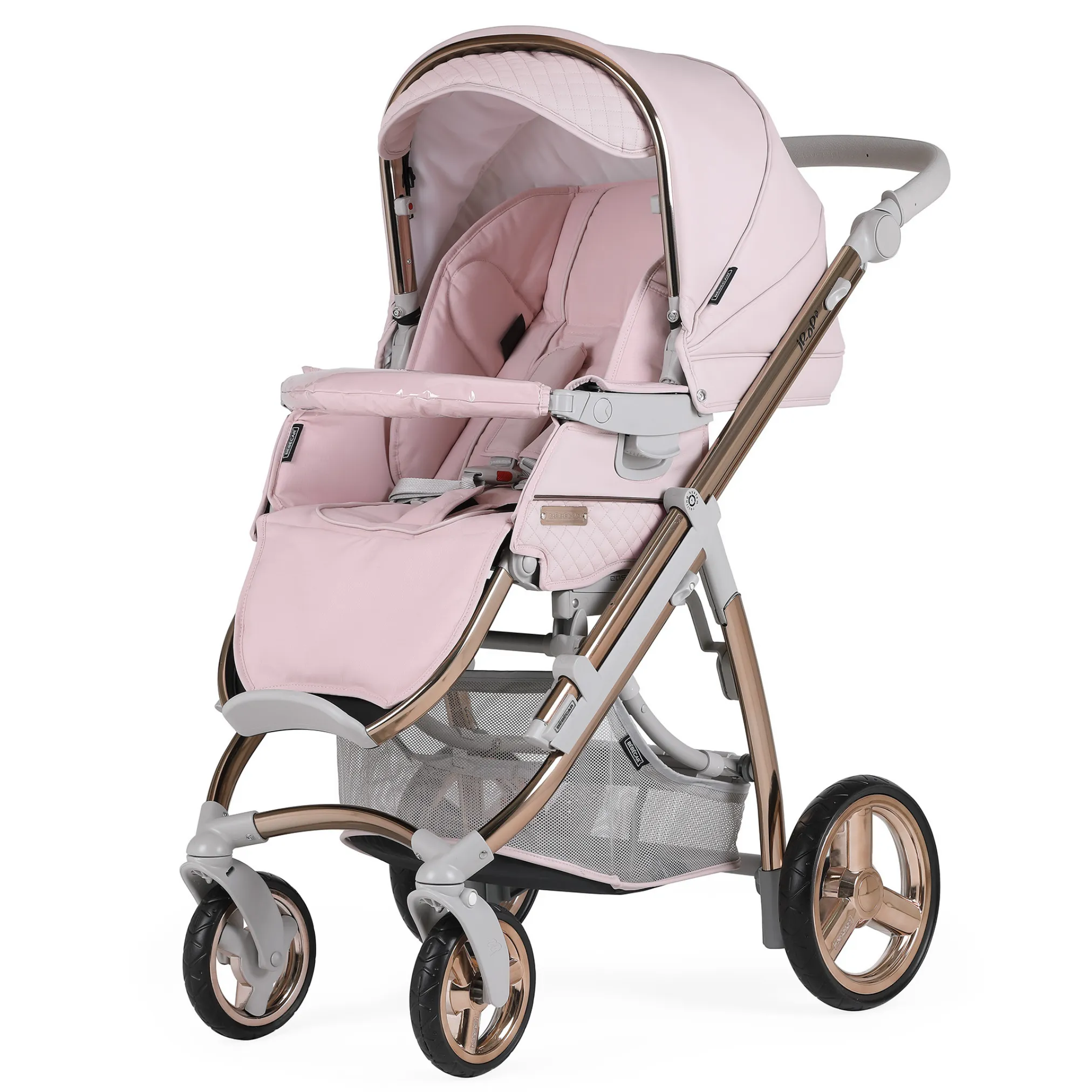 Bebecar Trio Ip-Op XL Classic Travel System - Rose Blush
