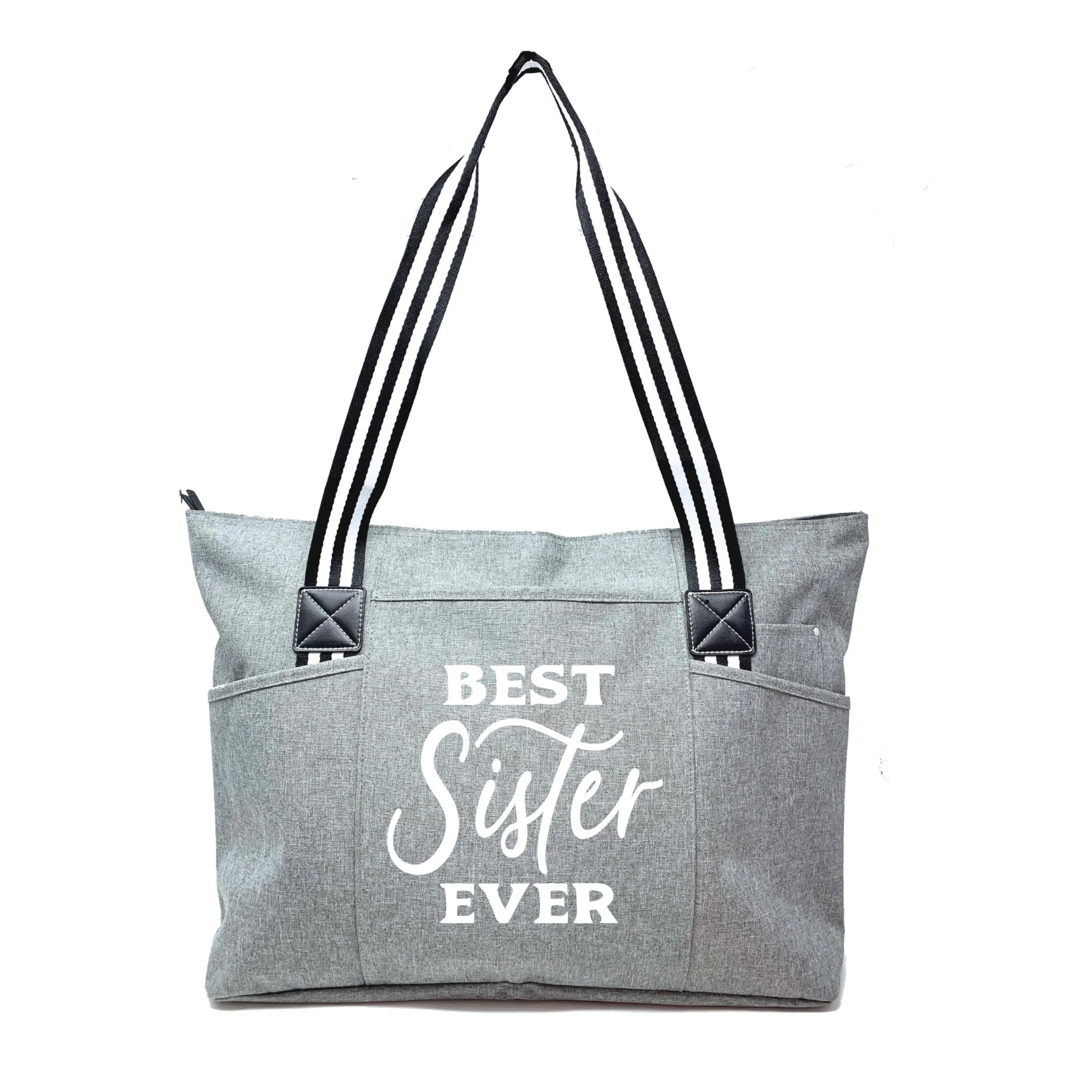 Best Sister Ever Tessa Gray Tote Bag for Sister