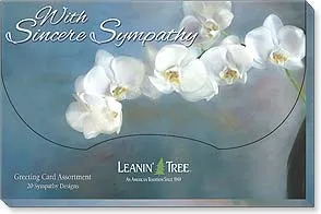 BGAST90784 Cards: 20 Blank Assortment - With Sincere Sympathy
