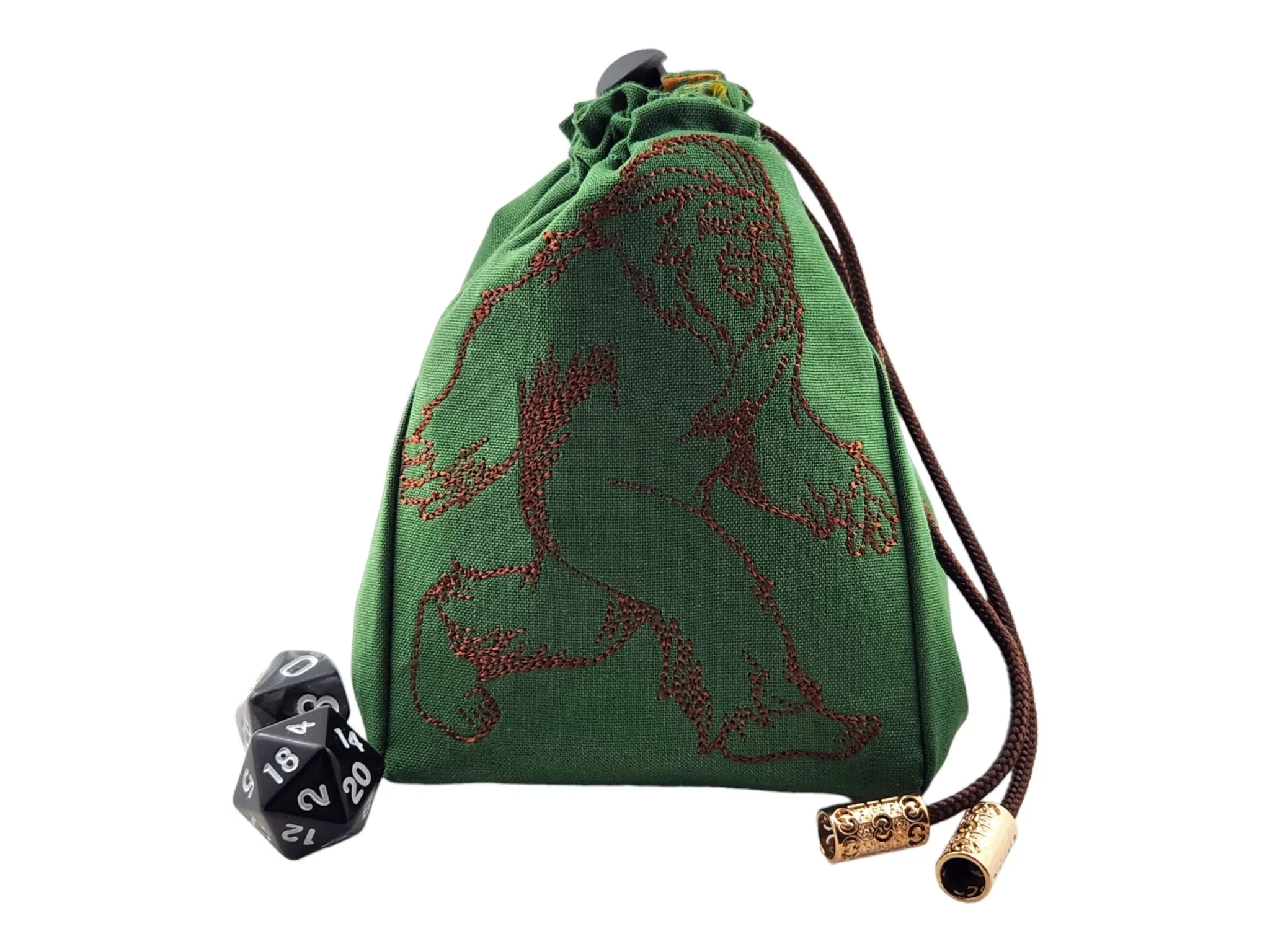Bigfoot dice bag