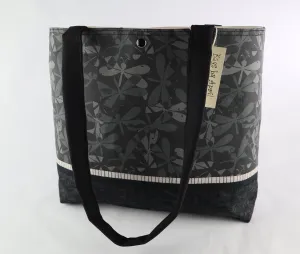 Black Dragonfly Shoulder Bag Purse