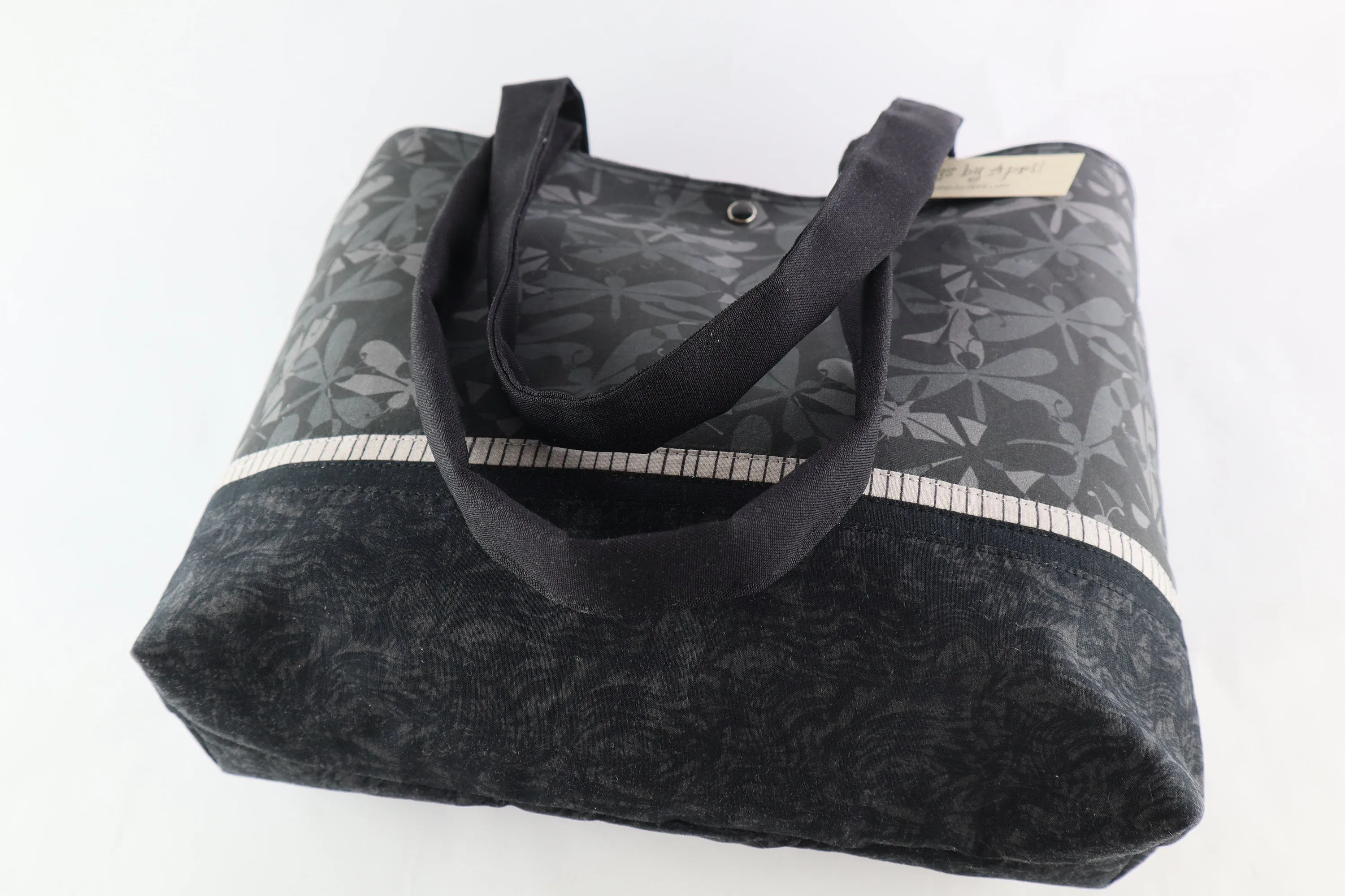 Black Dragonfly Shoulder Bag Purse