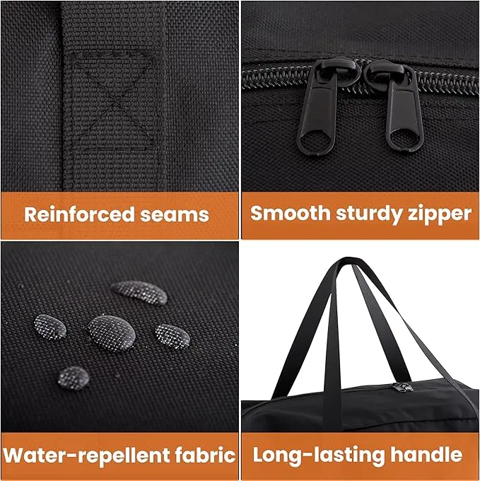 Black Ryanair Cabin Bags 40x20x25 Underseat Travel Bag (20L)