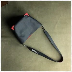 Black Womens Leather Bucket Shoulder Purse Womens Barrel Black Leather Handbag Shoulder Bag for Ladies