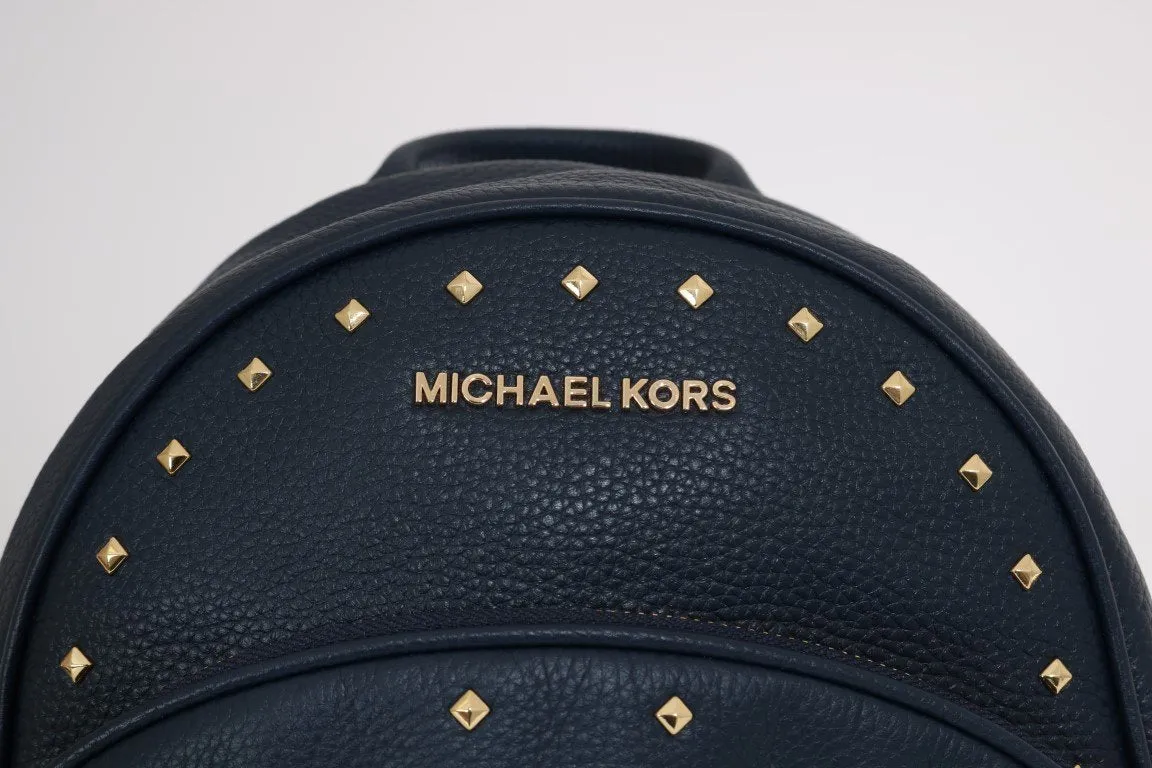 Blue ABBEY Studded Backpack